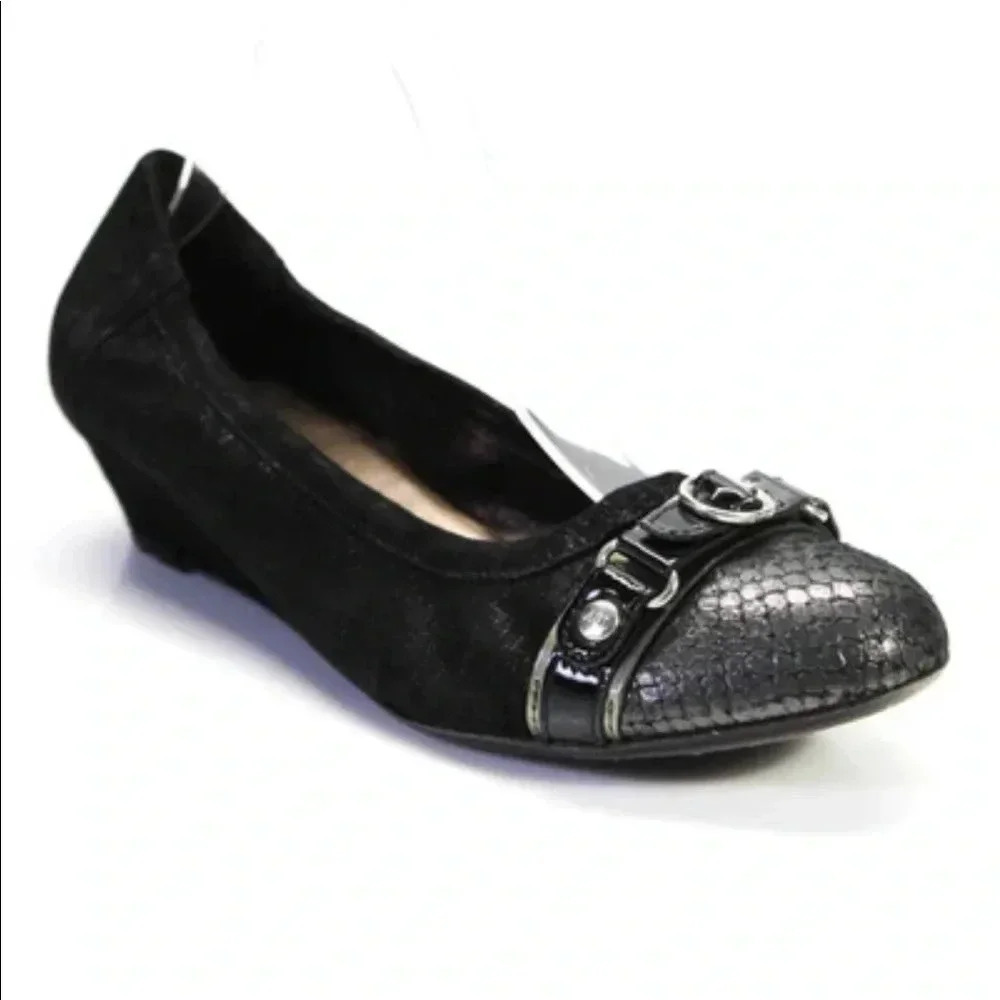 AGL Suede Cap Toe Shoes